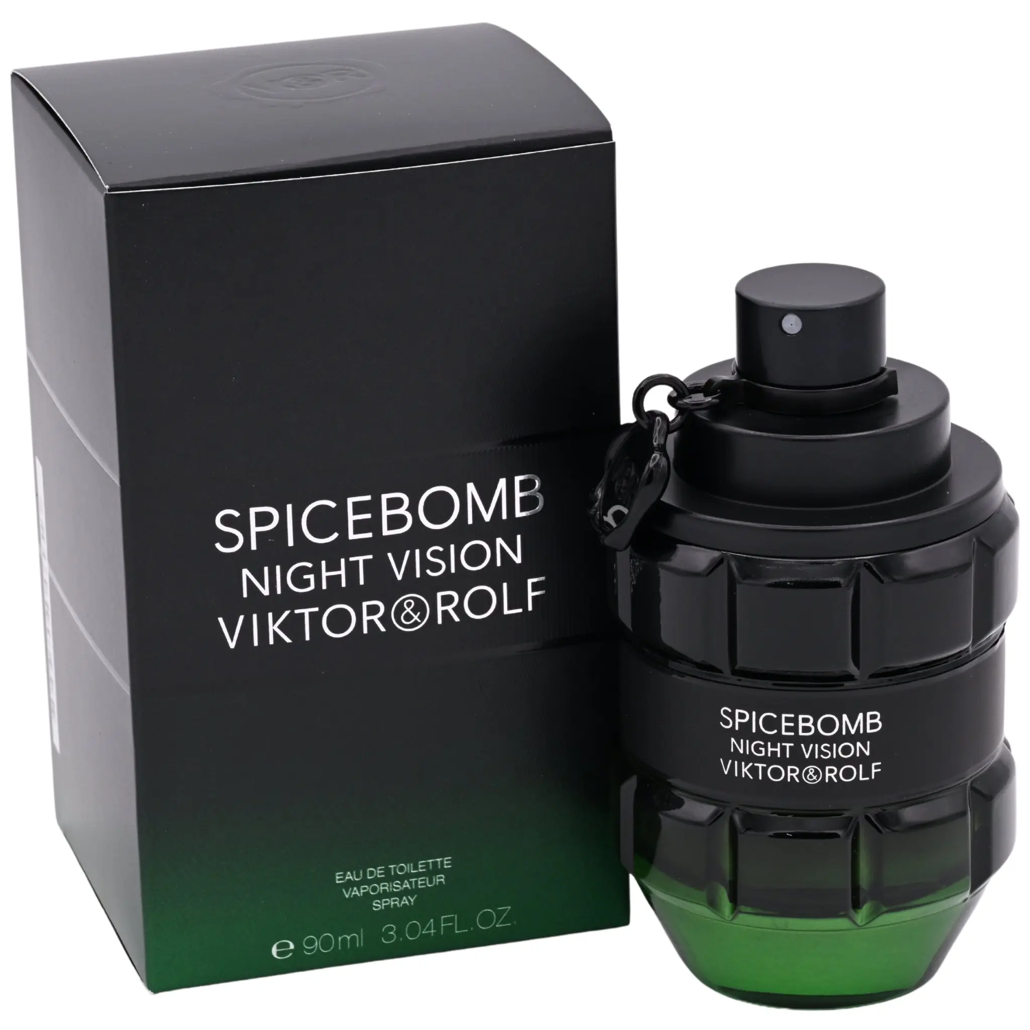 Viktor & Rolf Spicebomb Night Vision Eau de Toilette for Men, 3.0 oz - Bold Citrus Woody Fragrance with Lavender & Rosemary, Bold Scent Colognes, Cool Spice Fragrance, Fresh