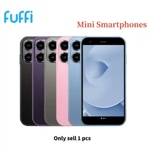 FUFFi Mini Smartphone, 3.0-inch screen, 2GB RAM+16GB ROM, 3G network, 0.3MP+2MP camera, stylish palm phone, 1000mAh battery Android 8.1