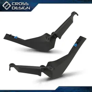 CROSSDESIGN Front Bumper Fender Flare Trim, 2Pcs Left & Right Auto Parts Accessories for Range Rover Evoque 2012-2015