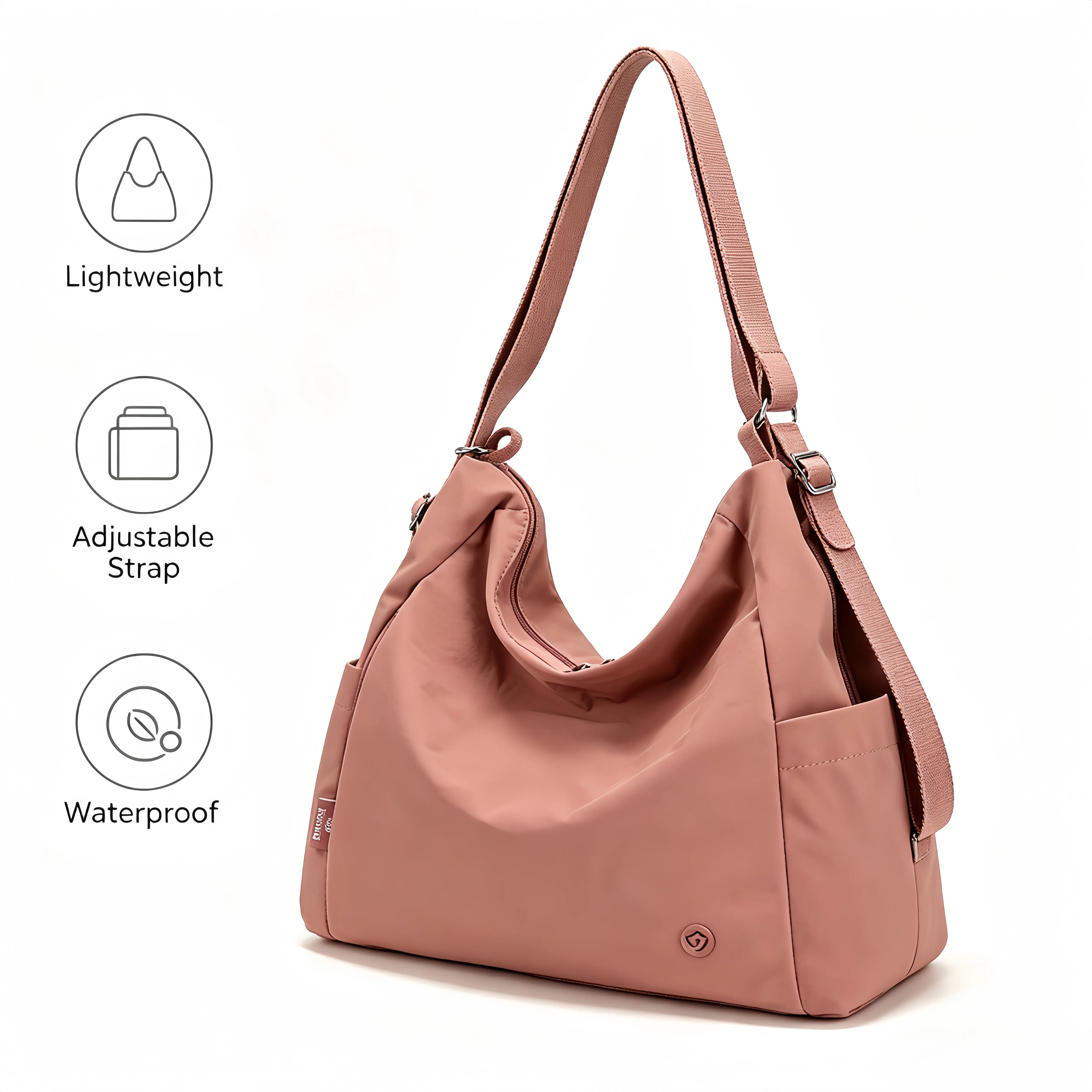 Women’s 2026 New Oxford Cloth Multi-Function Tote Bag - Huge Capacity, Super Versatile Home Organizer Storage Bag with Crossbody & Shoulder Carry Options