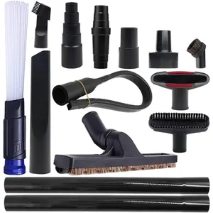 14 count Universal Vacuum Attachments for Shop Vac Accessories, 1 1/4" to 2 1/2" Hose Adapter, 1" to 1 7/8" Vacuum Cleaning Kit Vacuum Extension Wands Accessories