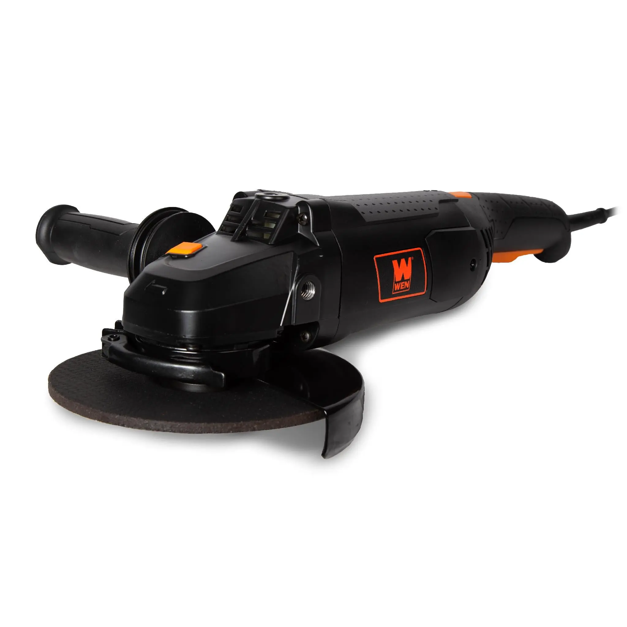 WEN 94487 15-Amp 7-Inch Angle Grinder with Reversible Handle