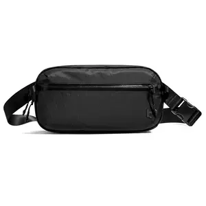 tomtoc 3.5L X-Pac Sling Bag with RFID Blocking, Crossbody Bag Minimalist Chest Shoulder Pack for Men/Women, Water-resistant Lightweight Casual Funny Pack for Travel, Daily Commute