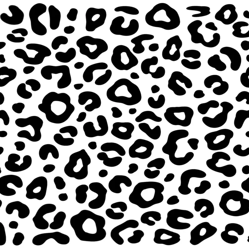 Leopard Print Car Emblem Decal Sheet, Durable Exterior Sticker for Cars, Trucks, Motorcycles