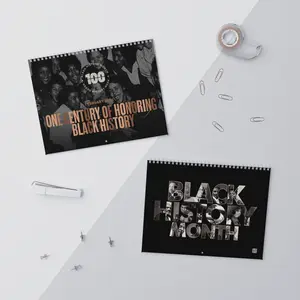 Black History Month 2026 Calendar, American Calendar, Wall Art for Fans 2026 Wall Calendar and Planner