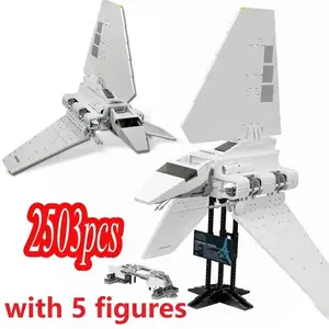 2026 New 2503 Pieces Empire Shuttle Building Blocks Toy, Compatible with 10212, Boy's Christmas Gift, Adult Birthday or Christmas Gift