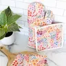 Oven Mitt + Pot Holder Set | Kitchen Accessories | Quilted | 100% Cotton | Heat Resistant