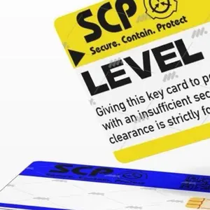SCP secure contain protect  Themed Stickers. The Ultimate Rectangle Sticker for Anywhere & Anything | Waterproof Vinyl | Clean Minimal Tech Aesthetic | Perfect for Laptops, Phones & Everyday Use