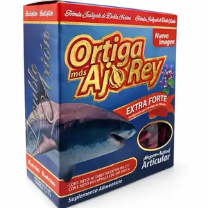 Ortiga mas AjoRey Extra Forte Dietary Supplement  Vitamin 120ct