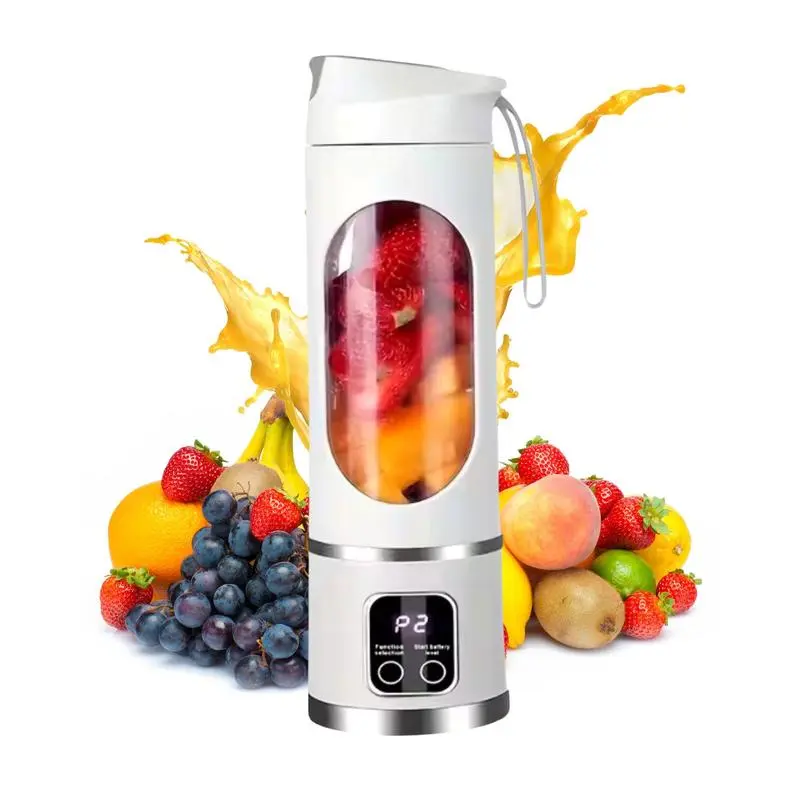 Best Mini Juicer Blender – 2-in-1 Ice Crusher & Smoothie Maker | Perfect for Liquid Diets, Fresh Juice, Shakes, Baby Food | USB Rechargeable & Easy to Clean | Great for Home, Office, Dorm, and Back-to-School Gifts cup portable vegetable