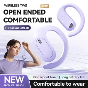 Bluetooth-compatible 5.4 Wireless Earbuds, Stable Connection, Clear HiFi Sound, Sweat-Resistant, Compatible with Android & iOS, for Phones, Tablets, Laptops
