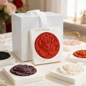 European classic inlaid aromatherapy diffuser stone, gypsum car aromatherapy tablet pendant, Valentine's Day gift, flameless fragrance diffuser stone for bedroom and wardrobe