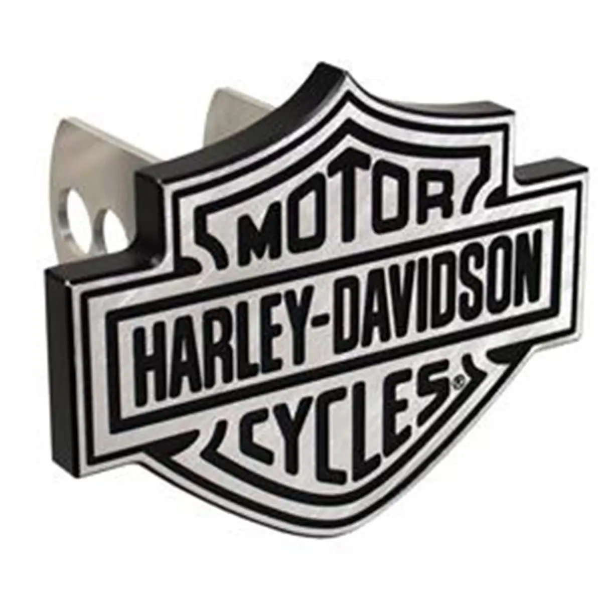 212 MAIN Plasticolor 2238 Hitch Cover - Harley Logo, 2-in Metal Plugs, Automotive Accessories, Vehicle Exterior Collectible Decoration, Vehicle Exterior Decoration
