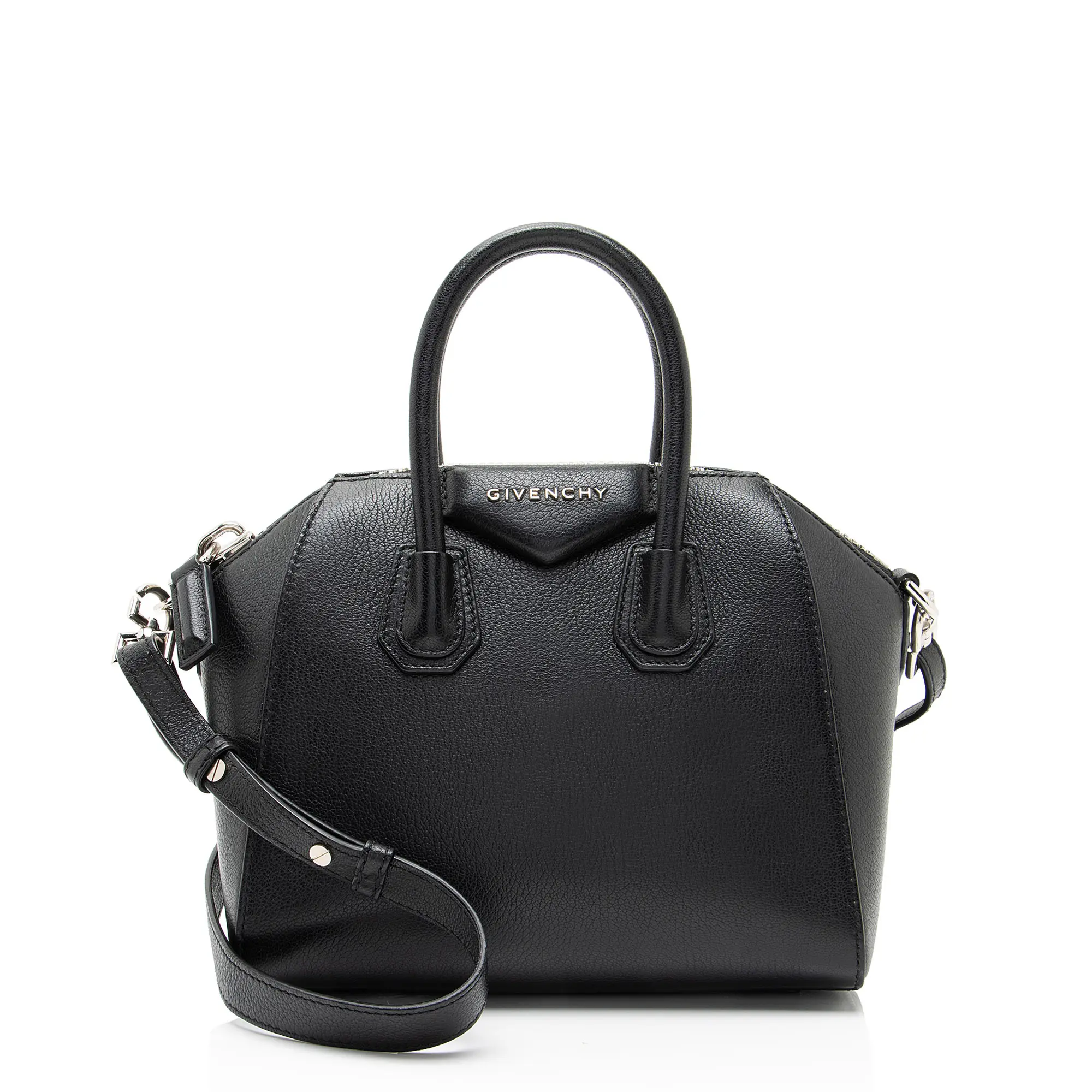 Pre-owned GIVENCHY Goatskin Shoulder Bags Sugar Antigona Mini Satchel