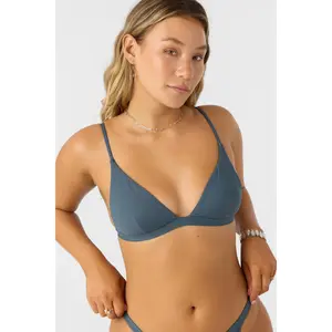 Saltwater Solids Seaside Triangle Bikini Top for Sports & Outdoor Activities
