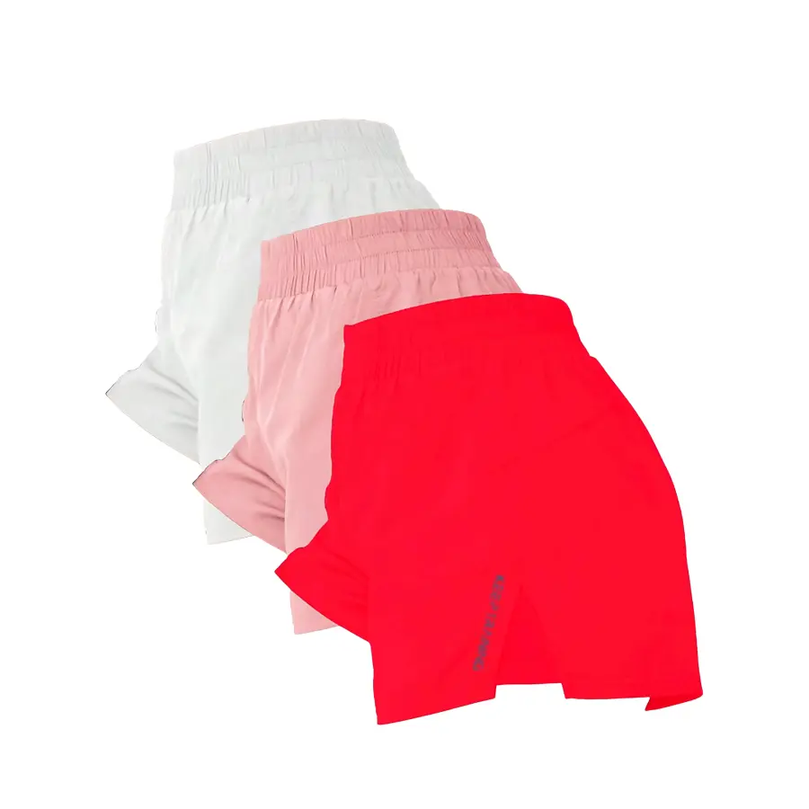 Women’s Minimalist Letter-Print Casual Summer Shorts with Pockets - Everyday Style Womenswear Bottoms