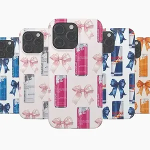 5 Design Redbull Phone Case, Redbull Energy Drink Tough Phone Case, For iPhone & Samsung, Accessories Protection Durable Shockproof fashionable mobile
