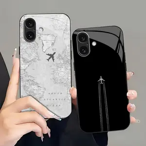 Suitable for [iPhone 16] high-end phone case🤩，a wide variety of airplane designs are available, offering a sophisticated and minimalist aesthetic，drop-resistant and fingerprint-proof YM99