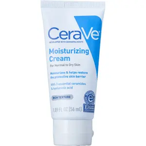 CeraVe Travel Size Daily Moisturizing Cream For Normal To Dry Skin 1.89 oz 1.89 oz