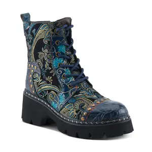 L'Artiste by Spring Step Leather Booties - Severity