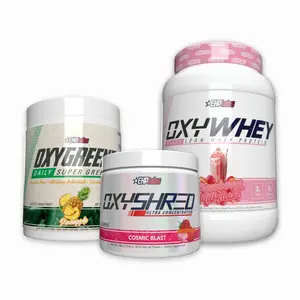 Summer Gear Up x Summer Shred Everyday Fuel Bundle | OxyShred + OxyGreens + OxyWhey | Energy + Gut Health + Protein | Complete Daily Stack