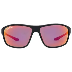 SpecTrims Crimson Sunglasses with Matte Black Frame and UV Protection Lenses
