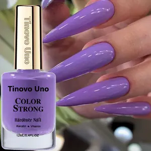 Tinovo Uno Lavender Purple Nail Polish Manicure Air-dry naturally without a dryer Alcohol-free Long-lasting durable brilliant shine Nail polish formula