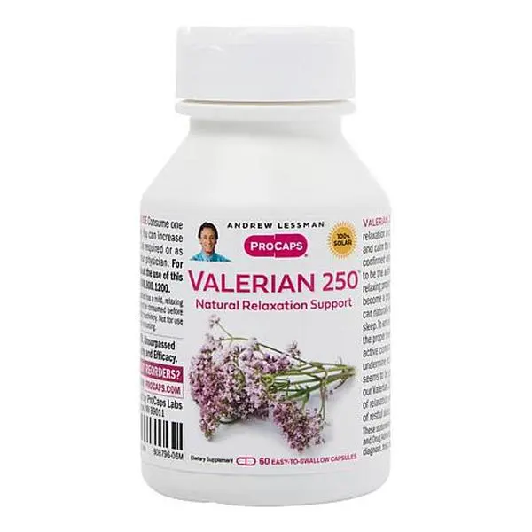 Andrew Lessman Valerian 250 - 60 Capsules