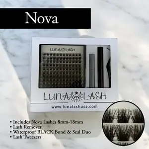 NOVA Eyelashes- DIY Lash Clusters High-Quality Waterproof NOVA Eyelashes- DIY Lash Clusters High-Quality Waterproof