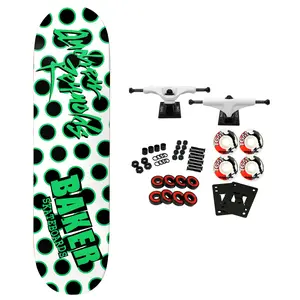 Baker Skateboard Complete Andrew Reynolds Dots 8.5" x 32"