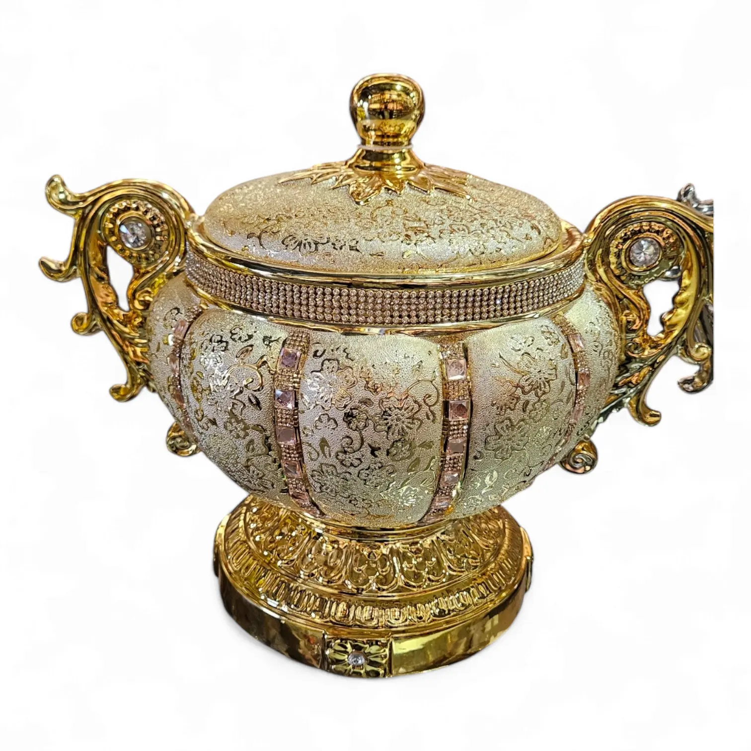 Porcelain Orisha Sopera Tureen, Religious Decor Sacred Vessel for Santeria, Ifa, Oshun, Obatala, Yemaya, Elegua, Sacred Altars, Ceremonial Offerings, Sopera de Porcelana para Orishas
