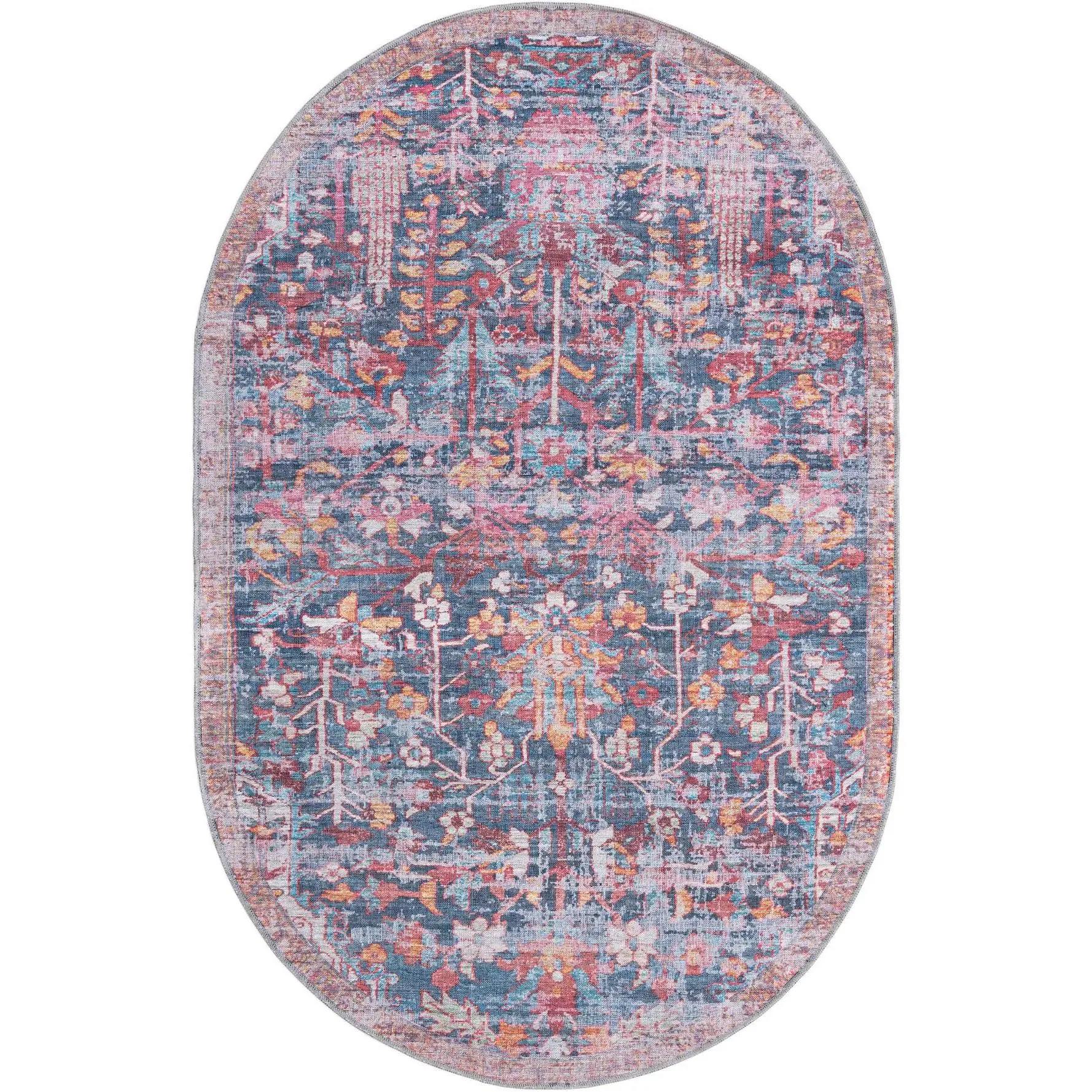 Navy Blue - A 5' 3 x 8'