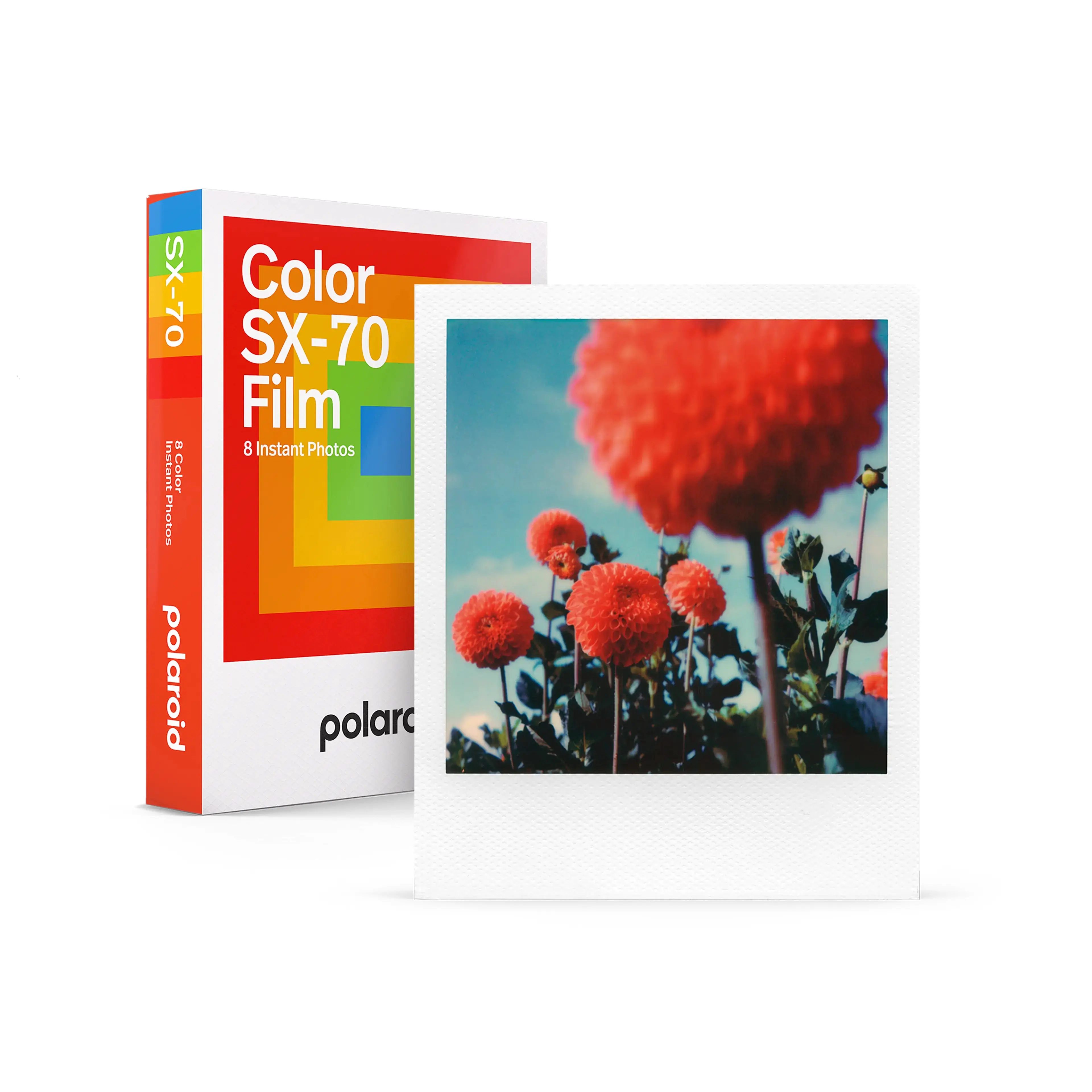 Polaroid Color SX-70 Instant Film (8 Exposures) 02/2027