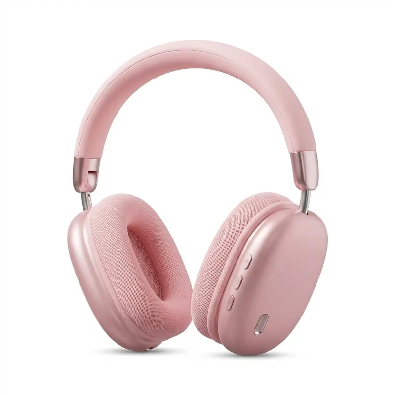 Apple AirPods Max ワイヤレスヘッドフォン ピンク airpod max green with pink cover - TikTok Shop