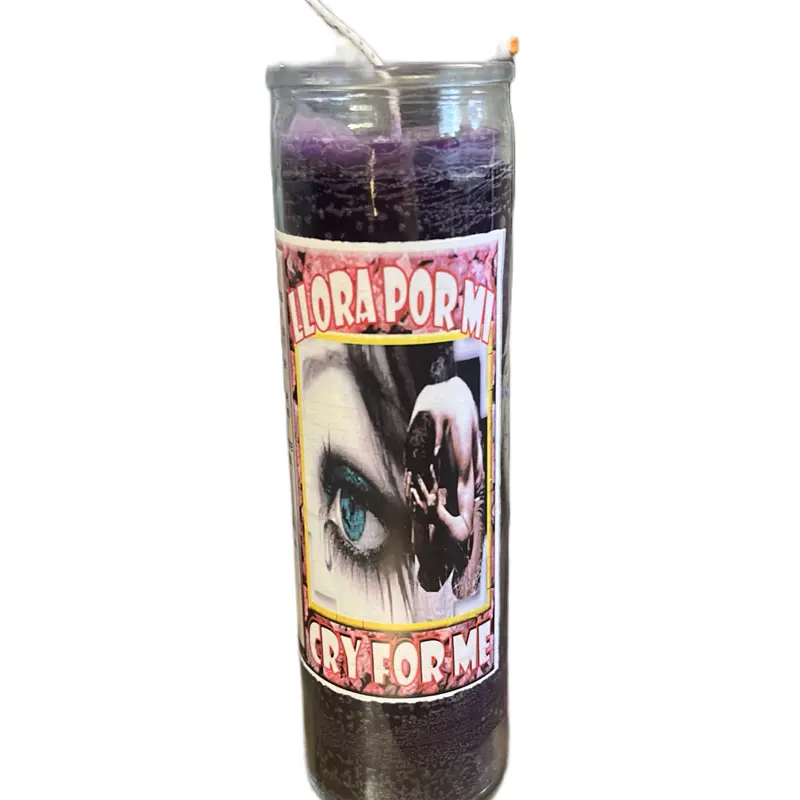 Cry For Me Purple Candle