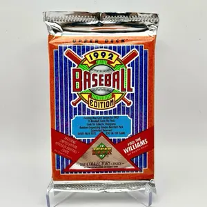 Upper Deck 1992 Baseball Edition Find The Williams Collector's Pack with 15 Cards Per Pack and Random Sequential Design