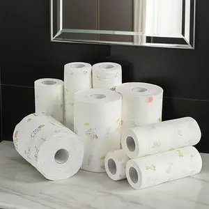 Disposable Kitchen Paper Towel, 400pcs/roll Disposable Kitchen Paper Towel, Wet and Dry Dual-use Paper Towel for Home Kitchen Bathroom, Wipes, Multipurpose Wipes