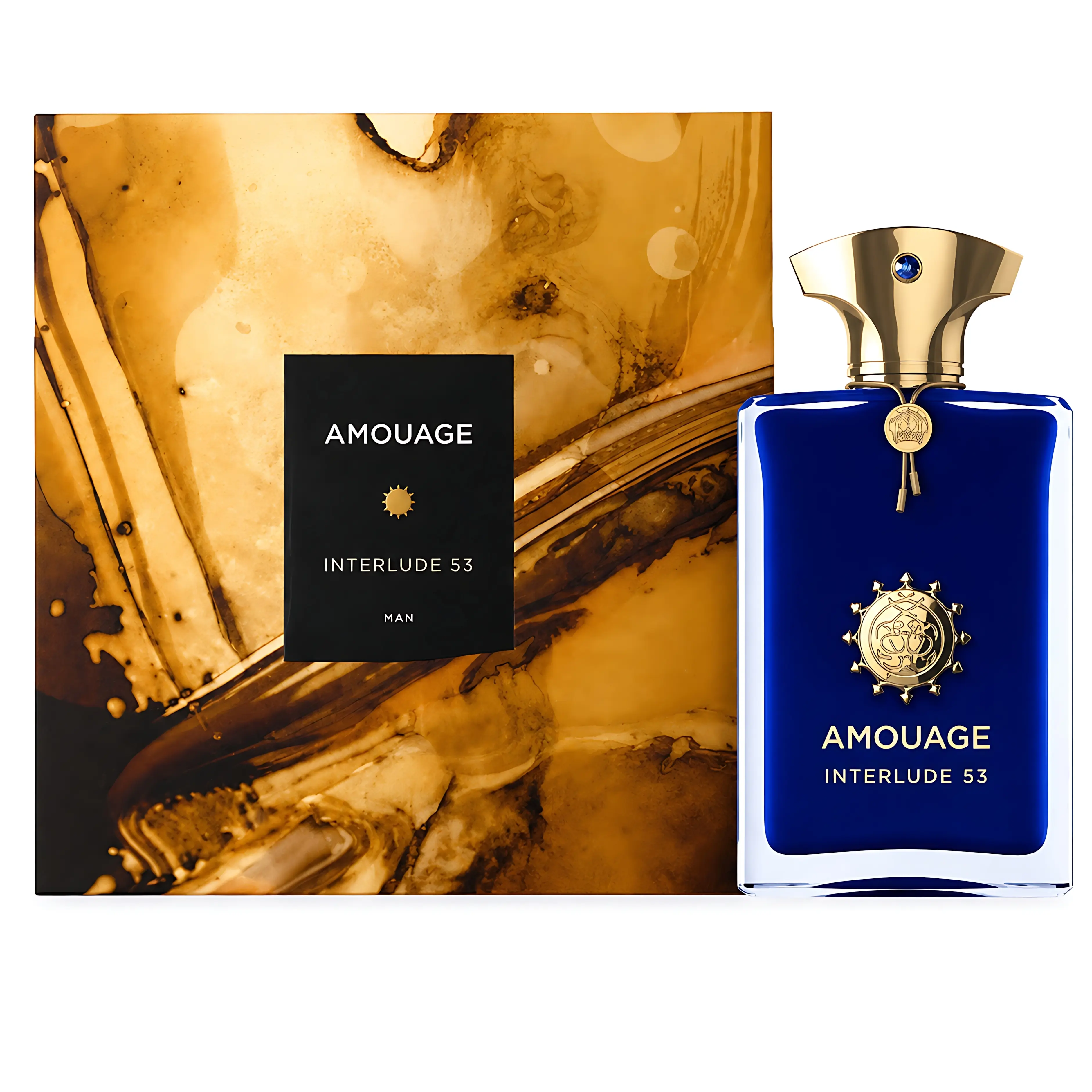 Amouage Interlude 53 Man For Men's 3.4 Oz, Woody | Spicy