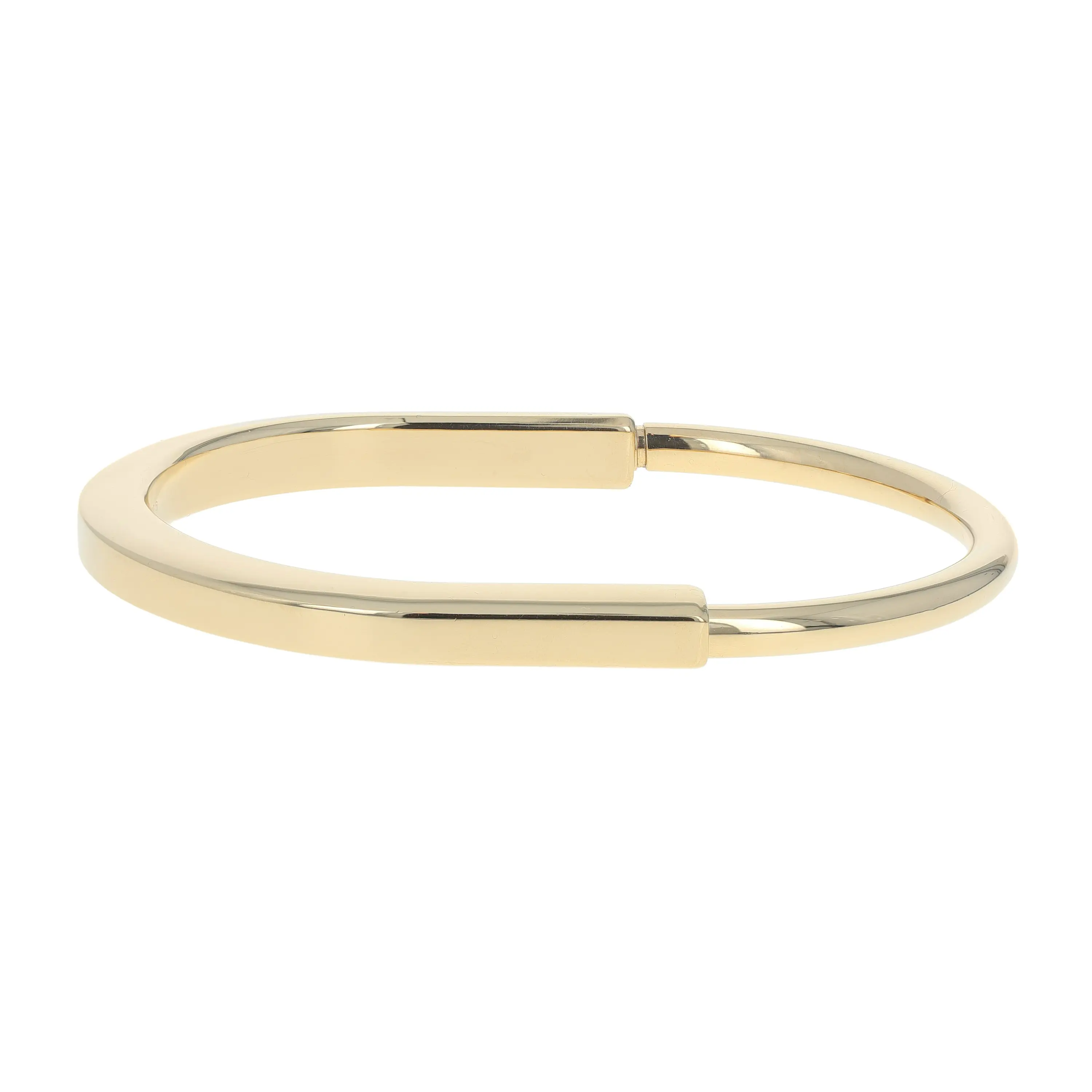 Pre-owned Tiffany & Co. Lock Bangle Bracelet