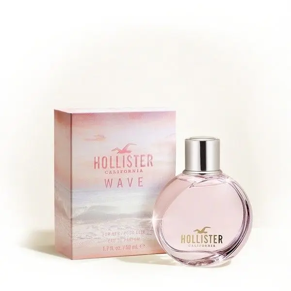 Hollister Wave Eau de Parfum 3.4 oz — Soft Floral Starfruit Quince Orchid Hibiscus · Romantic Daydream · Everyday Long‑Lasting Spray
