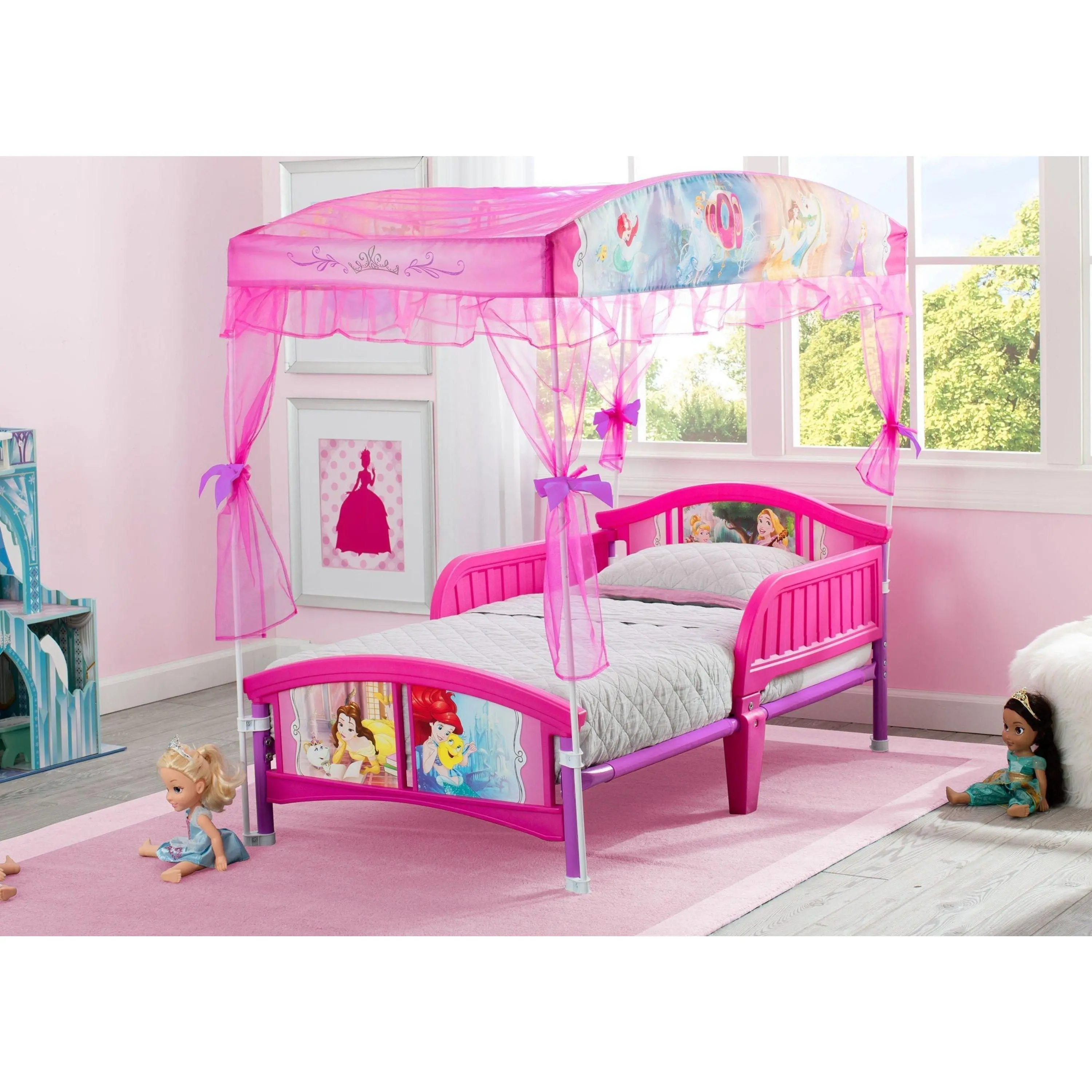Princess Canopy Toddler Bed Princess Canopy Toddler Bed