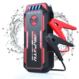 2500A Portable Car Jump Starter – Home & RV Battery Booster, 12V Jumper Box for 8.0L Gas/7.0L Diesel, with USB Port & LED Flashlight kit