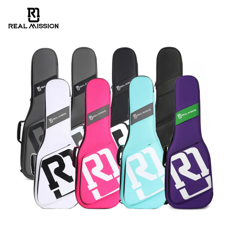 Electric Guitar Bag - Multi-color Electric Guitar Gig Bag with 25 MM Padding, Large Pocket Backpack Bag for Musicians
