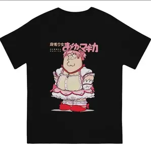 Funny Magical Anime Girl Peter Griffin Shirt Highlighting Creative and Quirky Artwork