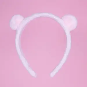 Gloomy Bear Headband Pink