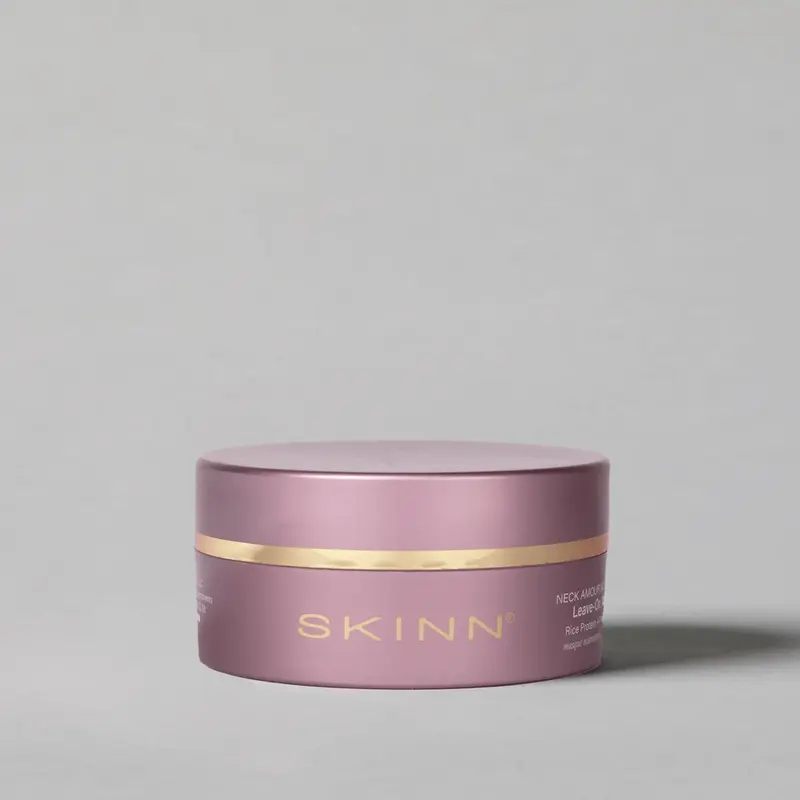 SKINN Cosmetics Neck Amour Advanced Leave-On Mask | Anti-Aging Neck Treatment with Rice Protein + Probiotics