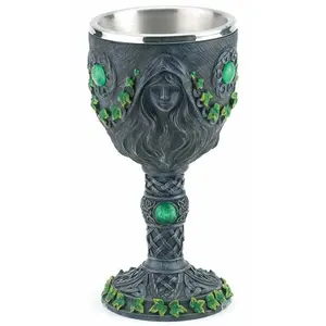 Maiden, Mother & Crone chalice 7 1/2"