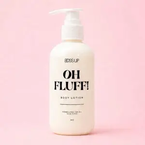 OH FLUFF! Marshmallow Body Lotion by BossUp Cosmetics - Formulated for All Skin Types - 8oz Bottle - Gentle & Nourishing Formula