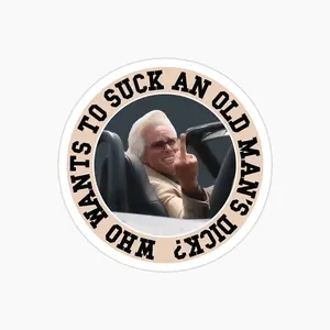 Baby Billy Old Man Quote Vinyl Sticker – Edgy Waterproof Meme Decal for Car or Laptop URL