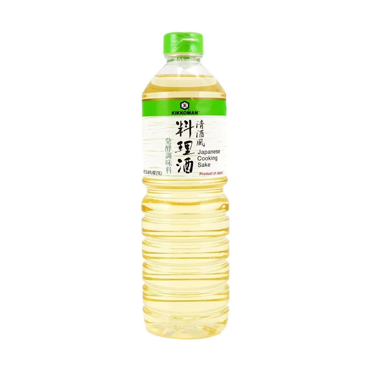 Kikkoman Japanese Sake Cooking Wine 1L - Authentic Mirin Style Seasoning for Umami Flavor & Odor Removal